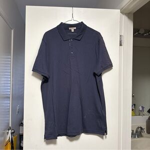 Burberry Navy Polo Shirt